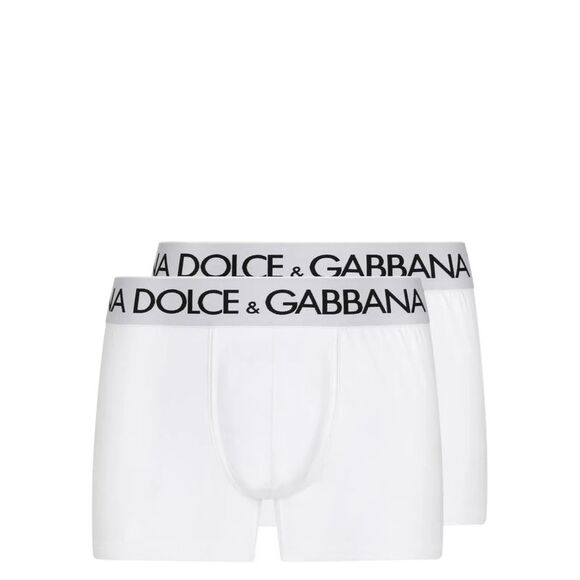 Dolce & Gabbana Men Set Of 2 Printed Boxer Shorts